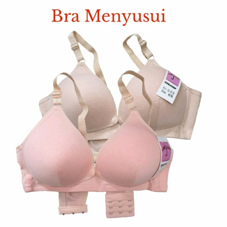 Bra Menyusui Golden Nick | BH Breitex Size 34, 36, 38, 40, 42,44 Cup Besar Busa Top Quality BH GN Menyusui