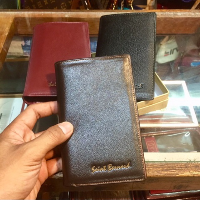 Dompet pria/wanita kulit asli lokal ukuran tanggung 3/4 #dompet #dompetpria #dompetkulit #dompet