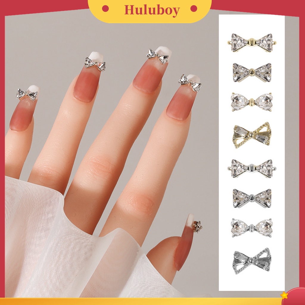 Huluboy Huluboy♡ 20pcs / Kantong Ornamen Kuku Ringan Mewah Untuk Dekorasi Nail Art DIY