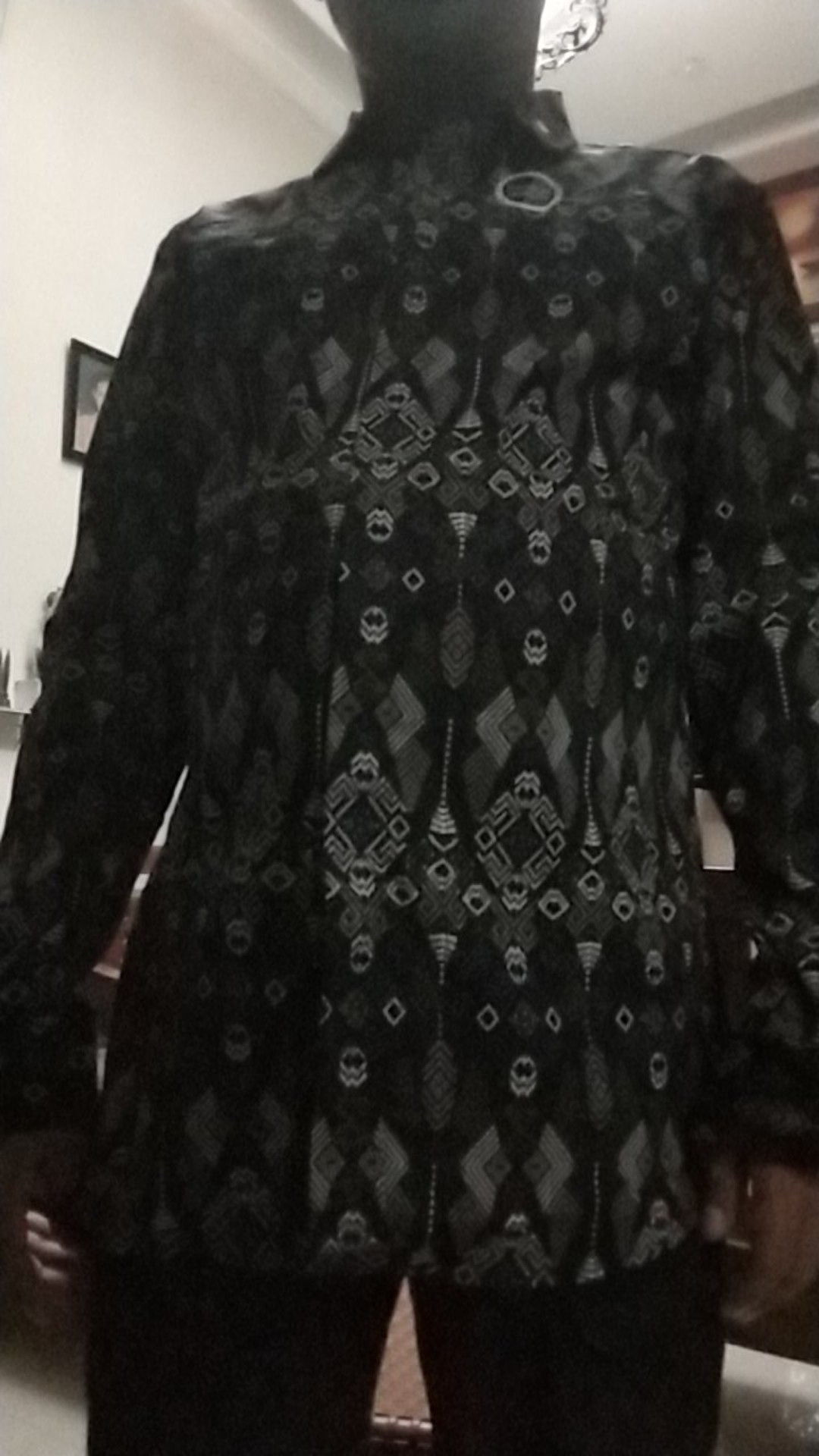 New Arrival Distro Batik Pria Bordir Sogan Hrb026 Batikaf Notoarto Batik Ipnu-ipnu Hem Pria Bel