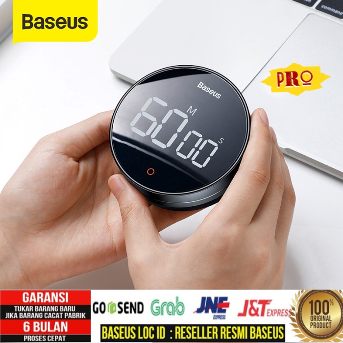 Baseus Timer HeyoRotation Countdown Digital Timer Kitchen Magnetic PRO