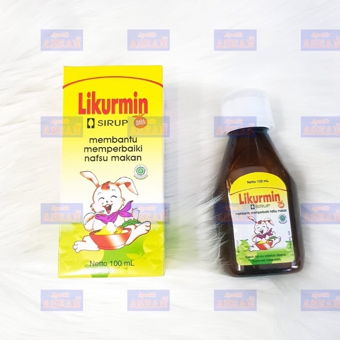 Likurmin Sirup 100ml Rasa Jeruk