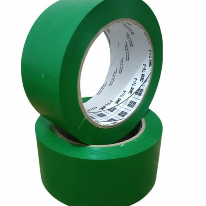 

(BISA COD) Lakban Lantai 3M Floor Marking Tape - Hijau 48mm x 33meter TERBARU Kode 301