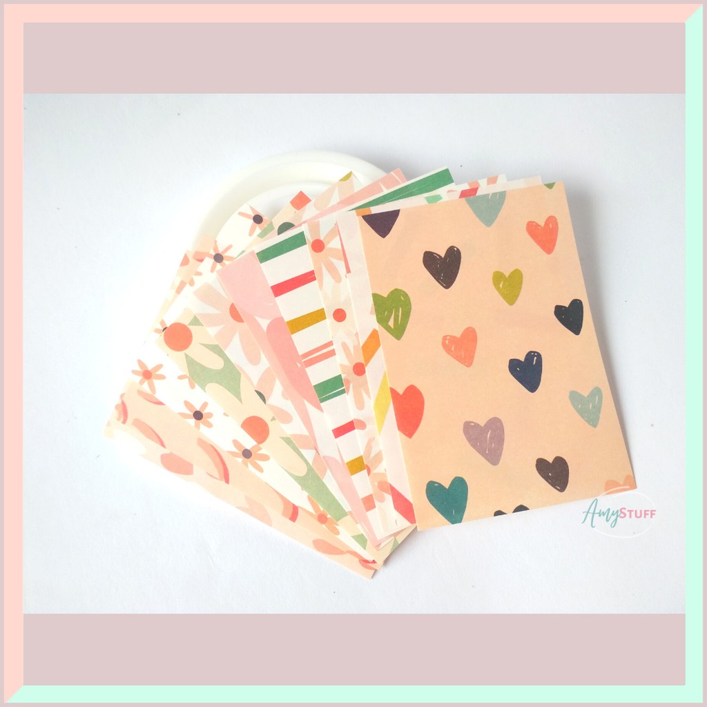 

10pcs Kertas Dekor Sweetness Deco Paper DIY