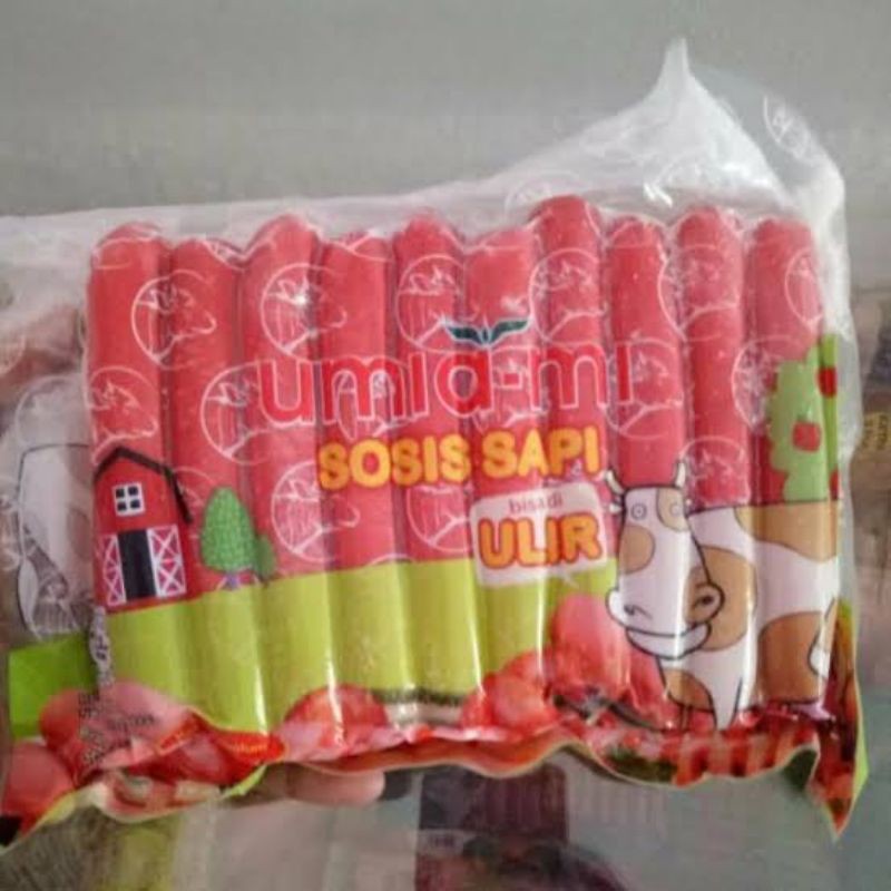 

everything anything Umiami Sosis Sapi Ulir - isi 20/15/50 pcs