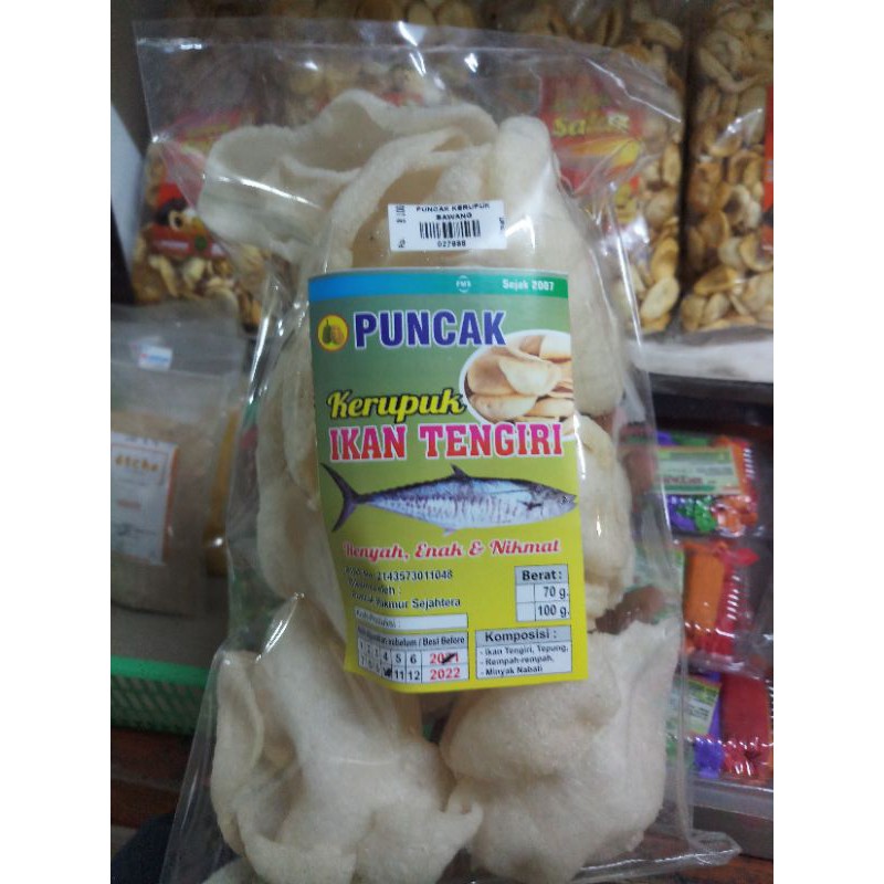 

KERUPUK IKAN TENGIRI