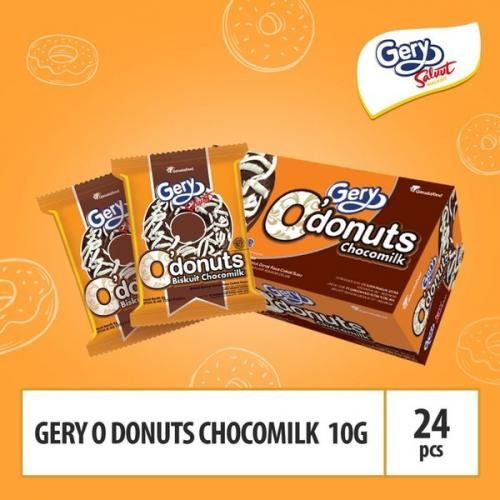 

Gery O Donuts Chocomilk 8 gr x 24 (1 Box)