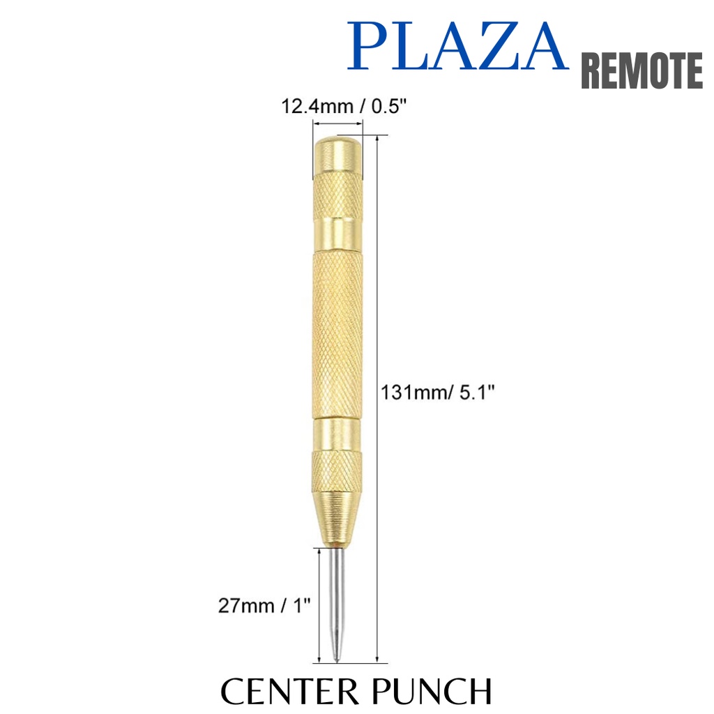 CENTER PUNCH AUTOMATIC PENANDA BOR 130 MM BAJA TAHAN LAMA