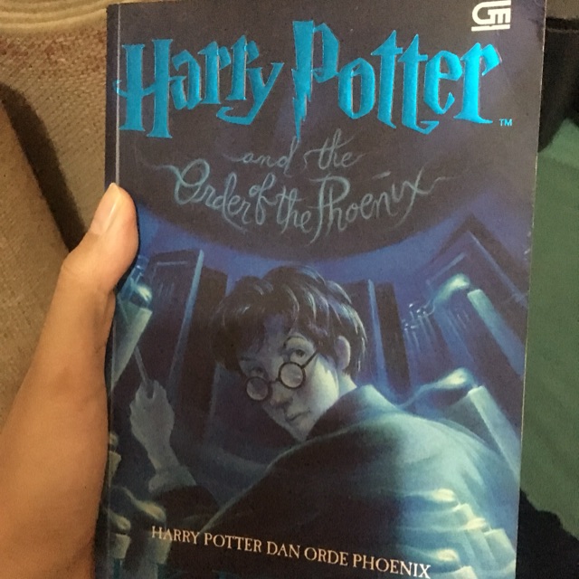 Set Buku Harry Potter seri 1-5 bahasa Indonesia