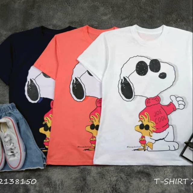 Kaos Karakter Snoopy
