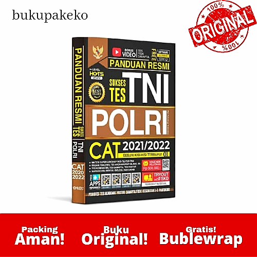 

PROMO TERMURAH BUKU PANDUAN RESMI SUKSES TES TNI POLRI CAT 2021 2022 KPL151