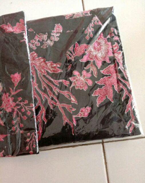 Batik Couple Keluarga Sania Ruffle Ori Ndoro Jowi Dnt Motif Cibulan Pink