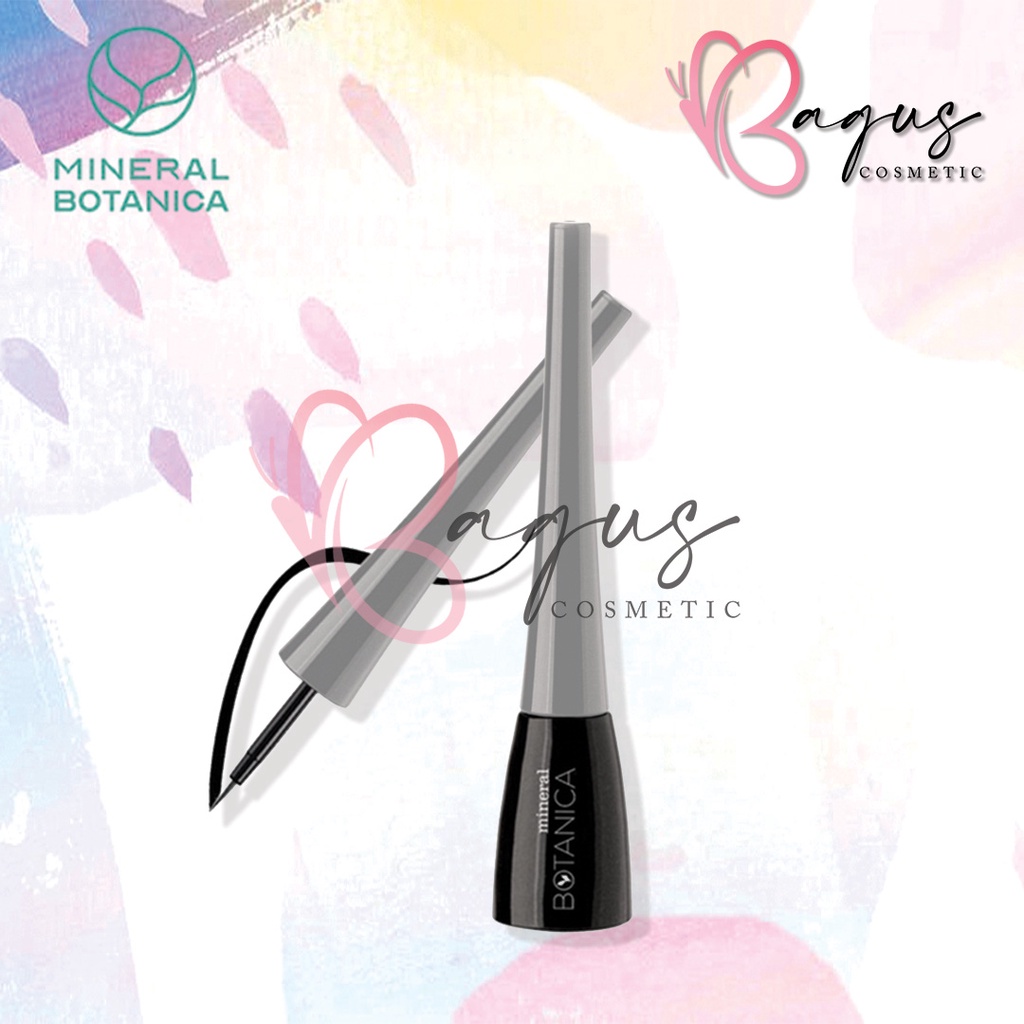 ⭐ BAGUS ⭐ MINERAL BOTANICA EYELINER LIQUID BLACK