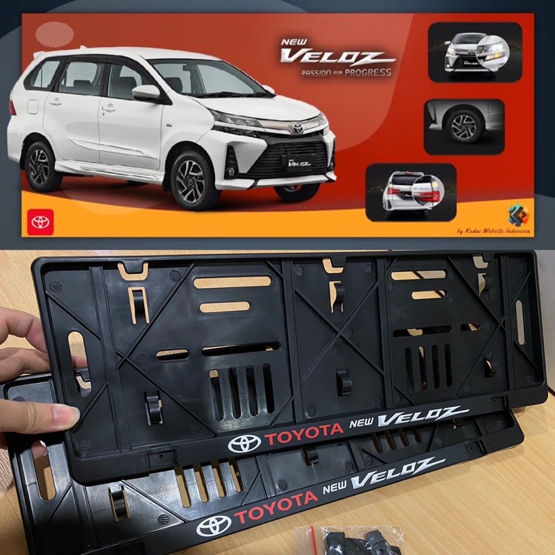 Toyota Veloz Frame plat nomor Mobil