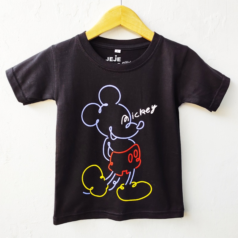 KAOS ANAK CHARACTER MCKY hitam