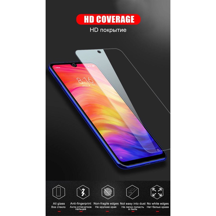 Tempered Protective Glass On For Xiaomi Redmi Note 10 8 9 7 6 5 Pro 8T 9S Screen Protector For Redmi 9A 8A 7A 6A Full Cover Film