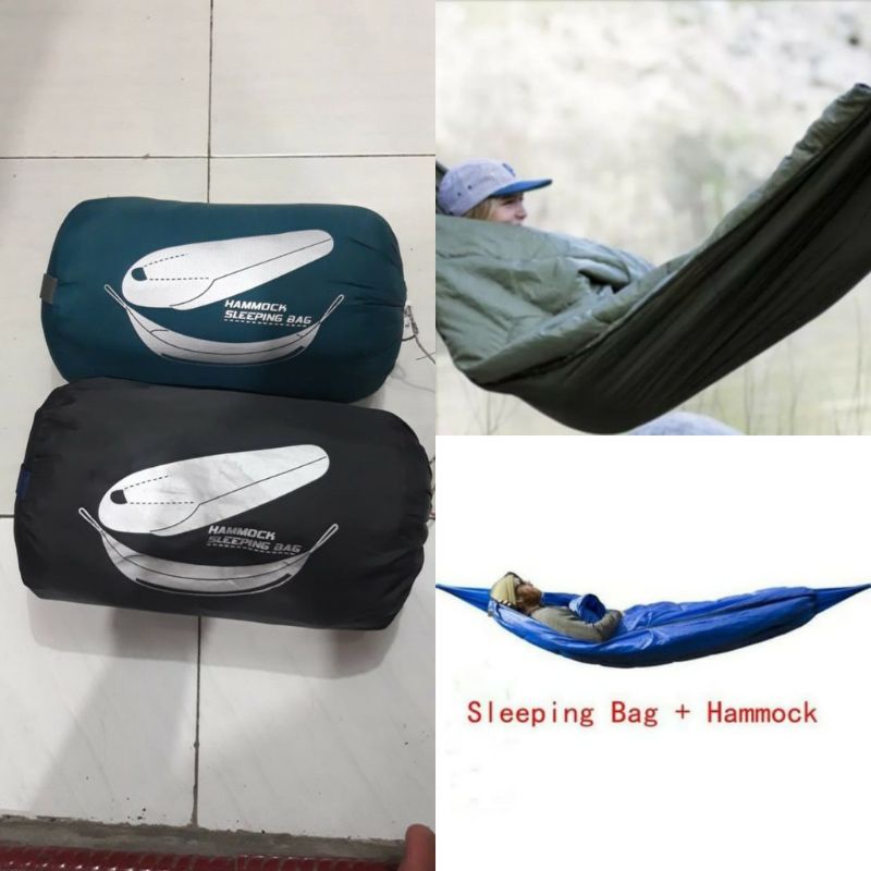 SleepMock Sleeping Bag-Hammock Multifungsi