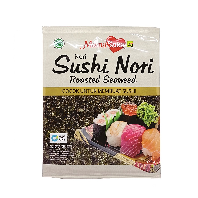 

Mamasuka - SUSHI NORI - Isi 10 lembar