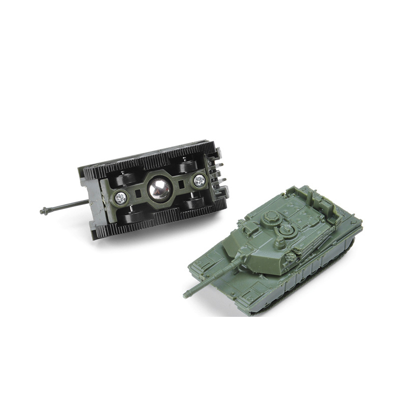 4Pcs Mainan Model Tank Tempur Abrams Mini Tipe 99 M1A2 4D 1 / 144 Untuk Koleksi