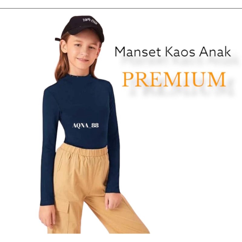 Manset Anak Perempuan | Mangset Anak Perempuan | Baju Manset Anak | Manset Kaos Anak