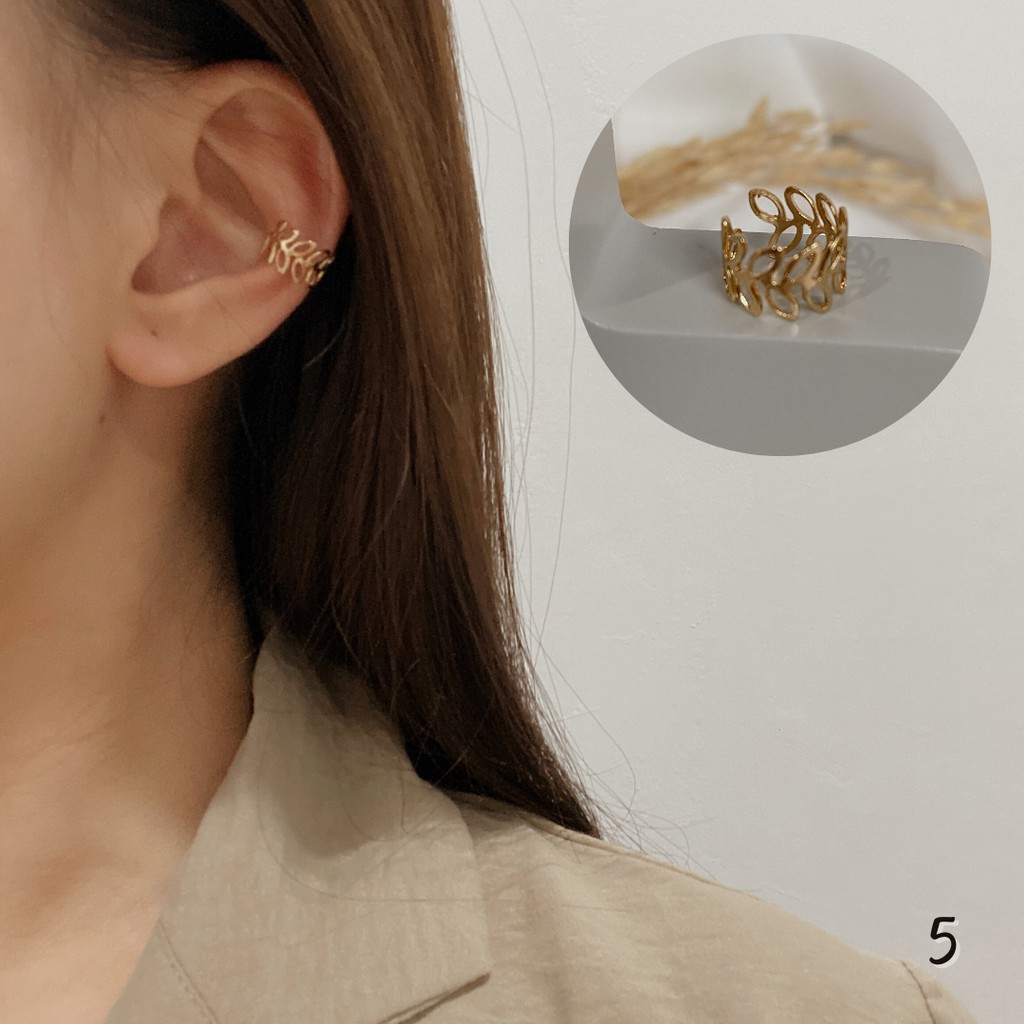 Clip Earring - Anting Cuff / Earcuff / Anting Jepit Tanpa Tindik