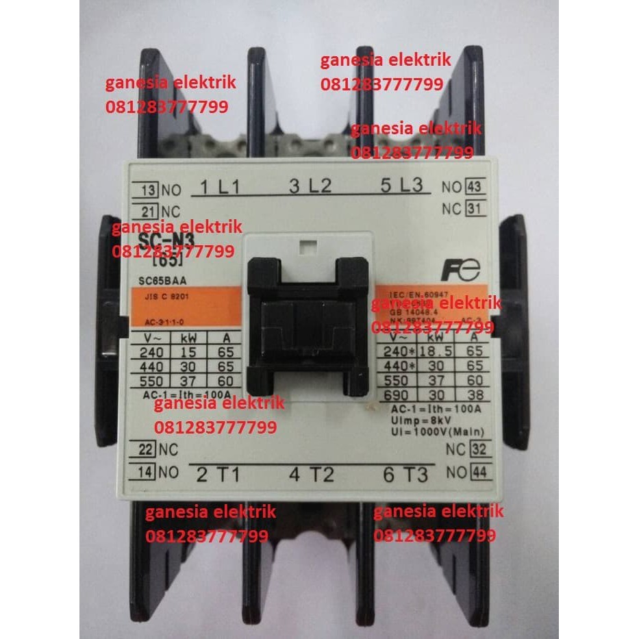 magnetic kontaktor fuji scn3 sc-n3 FUJI SC-N3 SCN3
