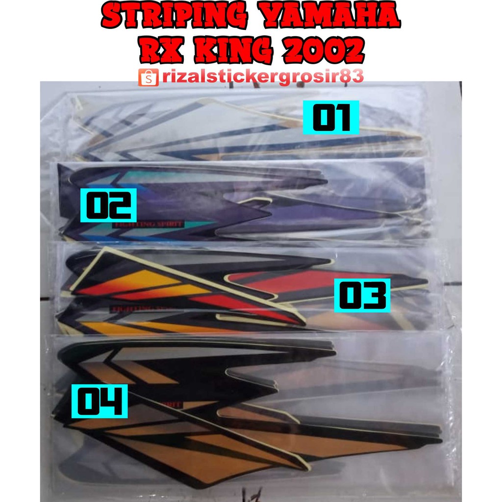 Striping ORI RX KING 2002