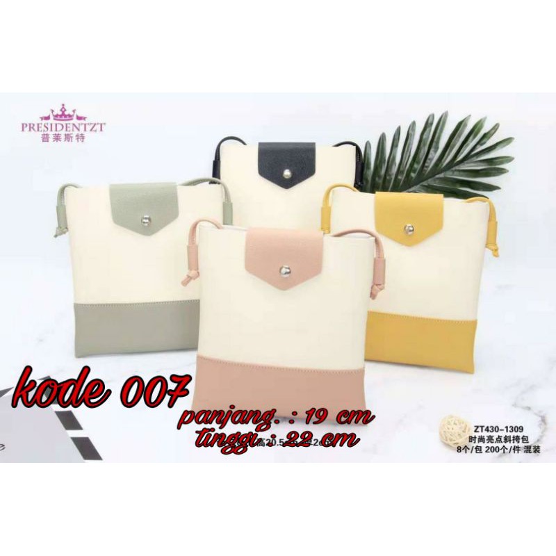 Dtree . tas bahu / tas slempang mini bahan kulit pu import