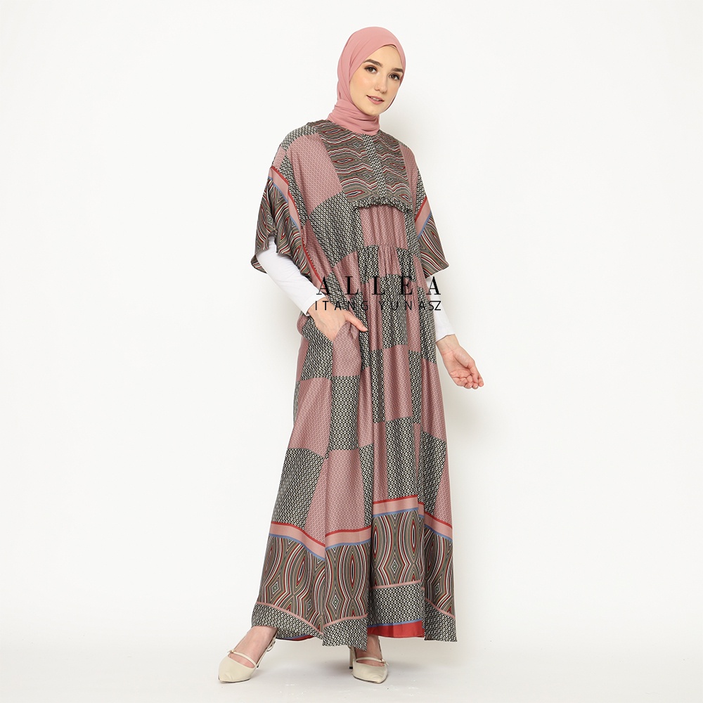 Allea Itang Yunasz / Parasya Dress / Gamis wanita - Hijab Fashion Muslim