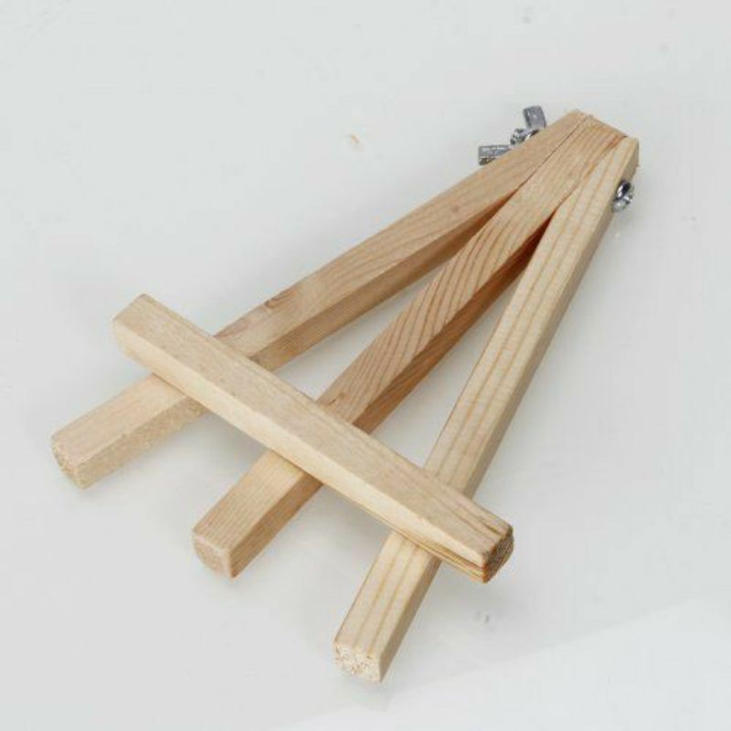 

mini tripod wooden easel jagrak papan mini chalkboard
