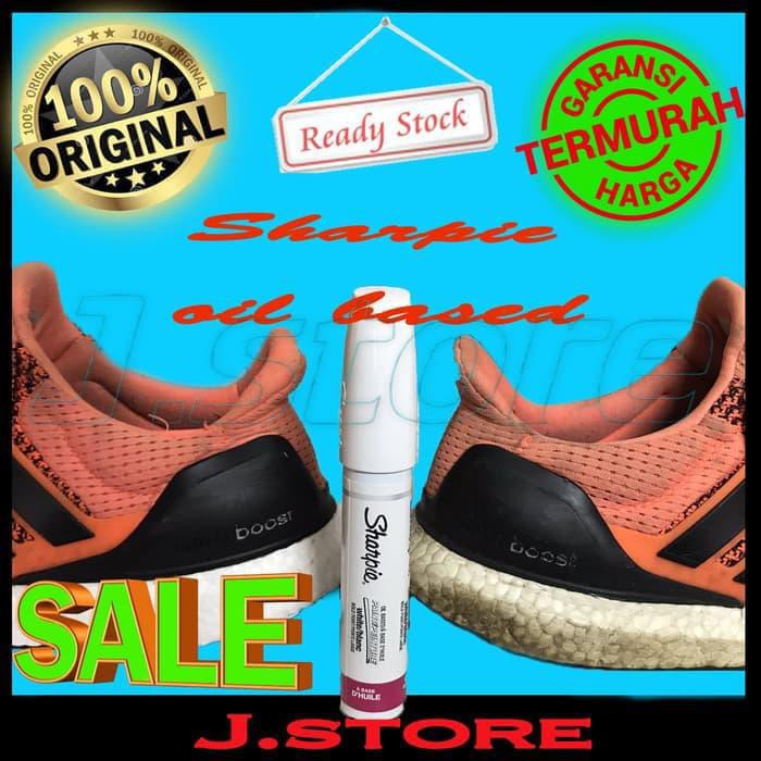 

Sharpie Oil Based Pen Marker Ultra Boost Nmd Pureboost White / Blanc Best Seller