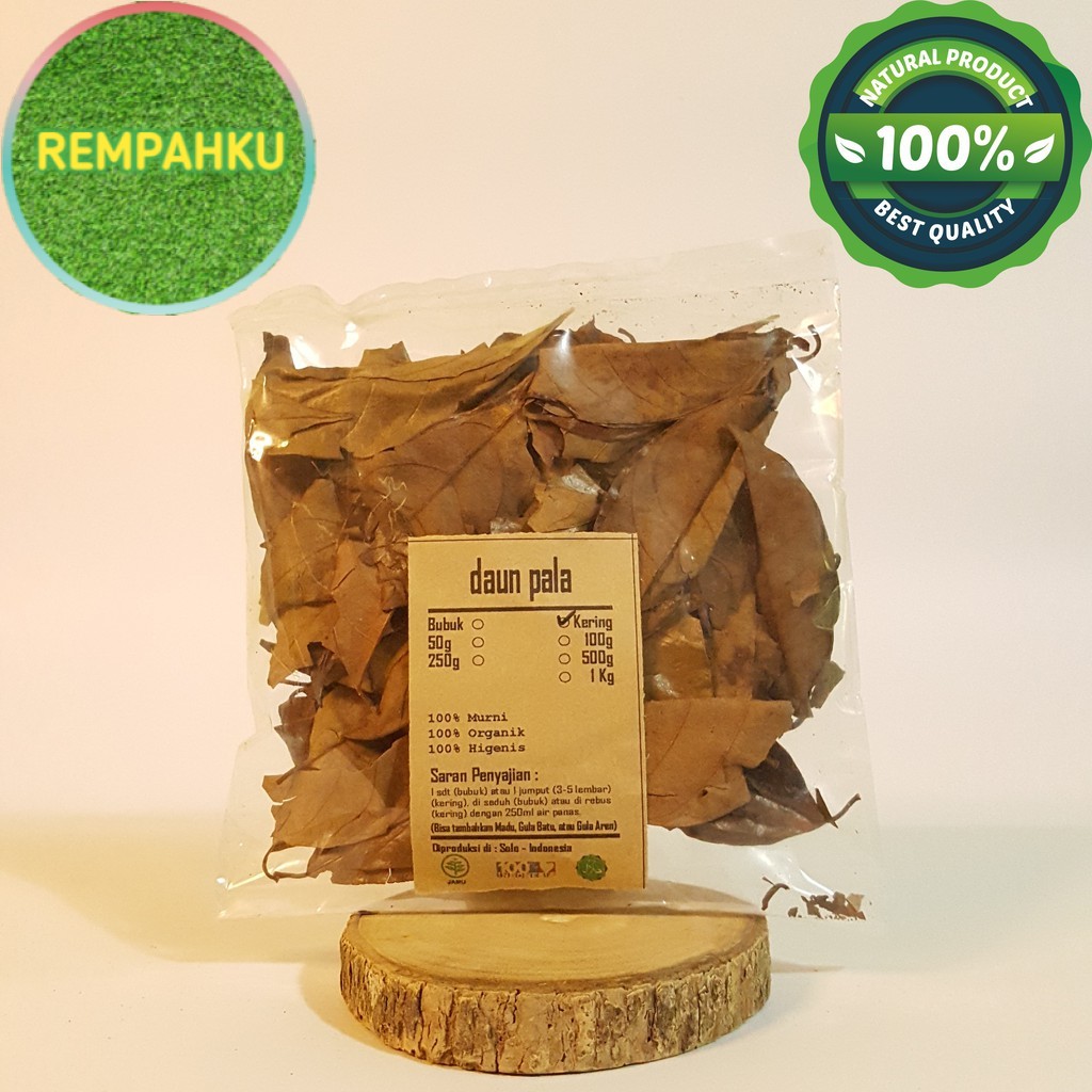 

DAUN PALA / POLO KERING 500 GRAM - Myristica Fragrans - MURNI -