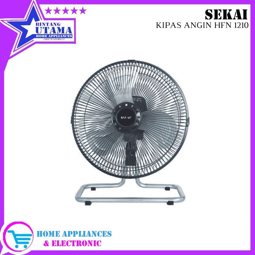 (COD) SEKAI Kipas Angin Dinding HFN1210 / HFN-1210 / Kipas Angin Meja Tornado 2 in 1 12 Inch - HFN 1