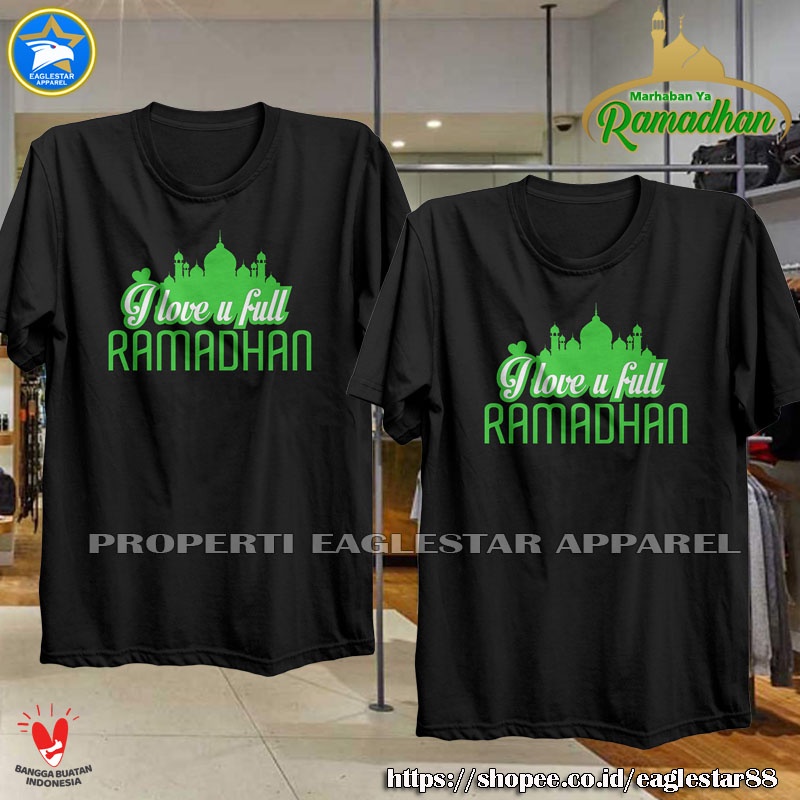 Kaos Couple Pasangan Lebaran Baju Ramadan Kapelan Pacar Keluarga Cople Suami Istri Kapel Cowok Cewek