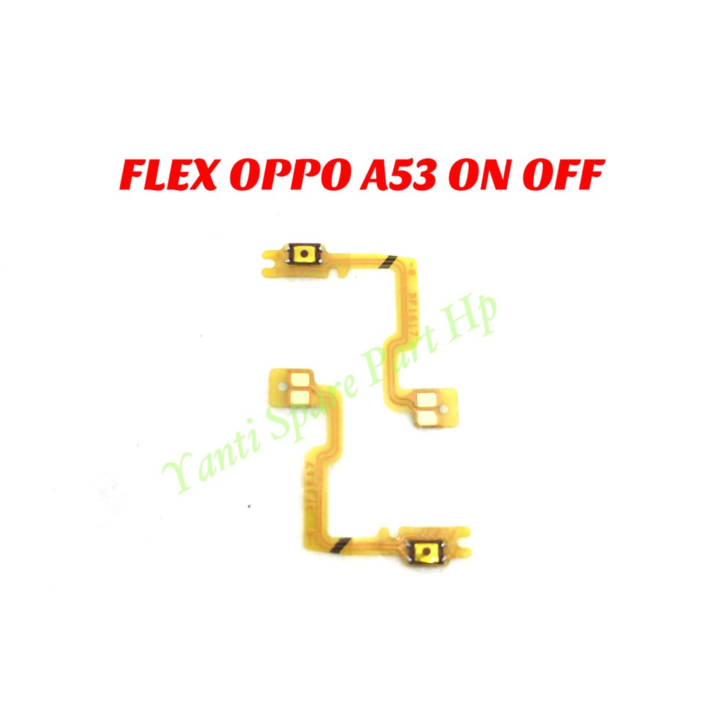 Flexible On Off Oppo A53 Original Terlaris New