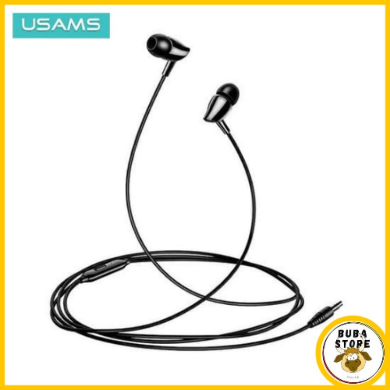 Usams Headset Handsfree Earphone EP-37 SJ382 Jack 3.5MM 1.2M