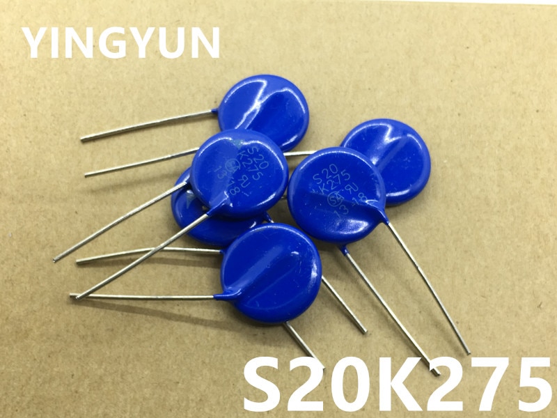 (Ready Stock) 5pcs/lot S20K275 VARISTOR 430V 12KA DISC 20MM B72220P3271K101