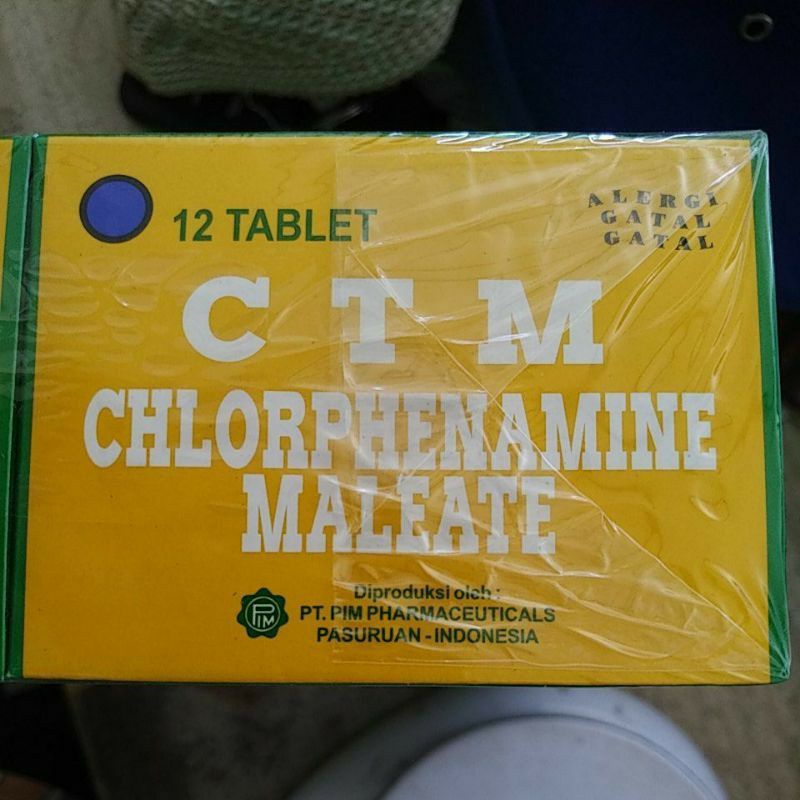 CTM obat alergi