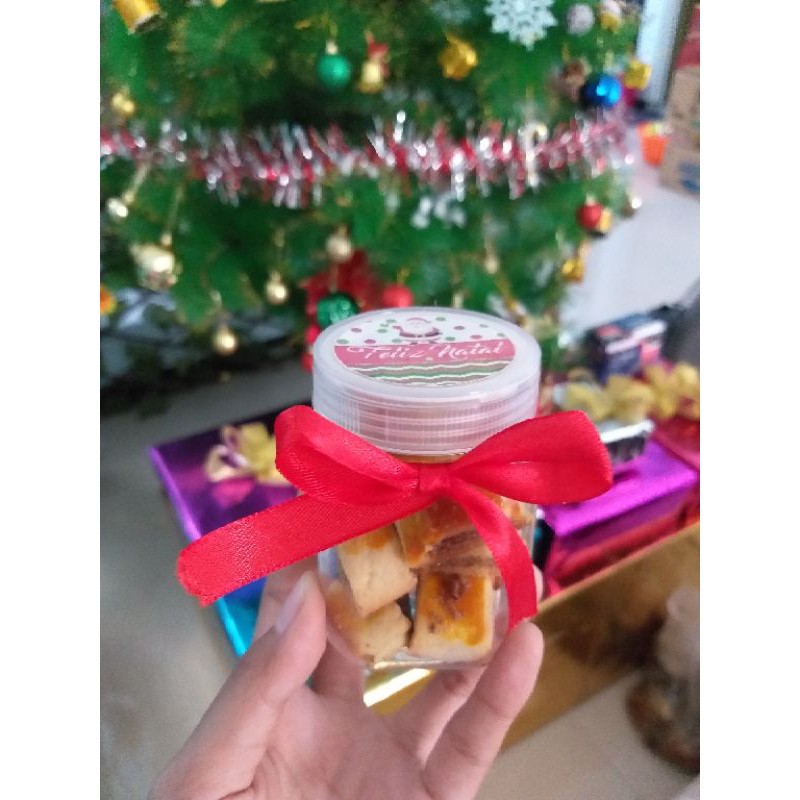 HAMPERS NATAL KUE KERING NASTAR KASTENGEL PARCEL MERRY CHRISTMAS KADO GIfT HADIAH KACANG PUTRI SALJU