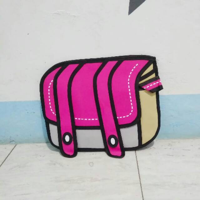 

Tas Motif Kartun Jepang 2Dk