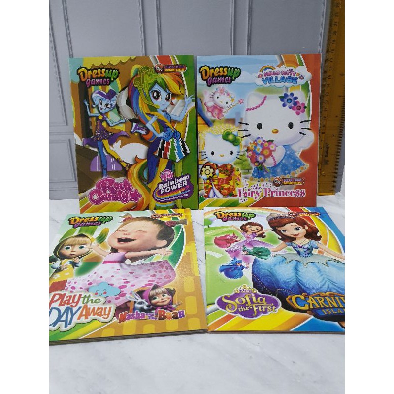 bongkar pasang kertas/mainan baju bajuan/Dress up-1