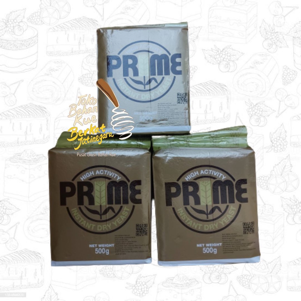 RAGI PRIME INSTANT DRY YEAST 500 GR / PENGEMBANG KUE