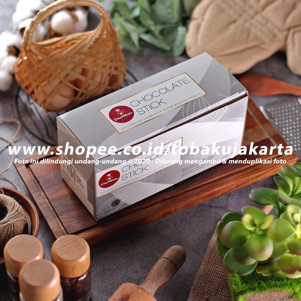 

Chefmate Stick 1kg Box Asli Chocolate Compound Cokelat Sticks Baton Cokelat Baking