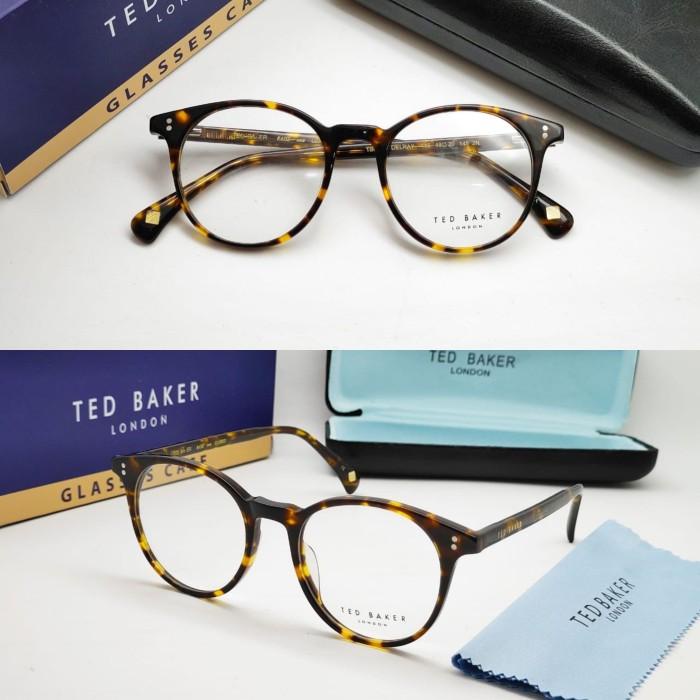 frame kacamata pria wanita bulat delra 5314 ada pegas kualitas premium