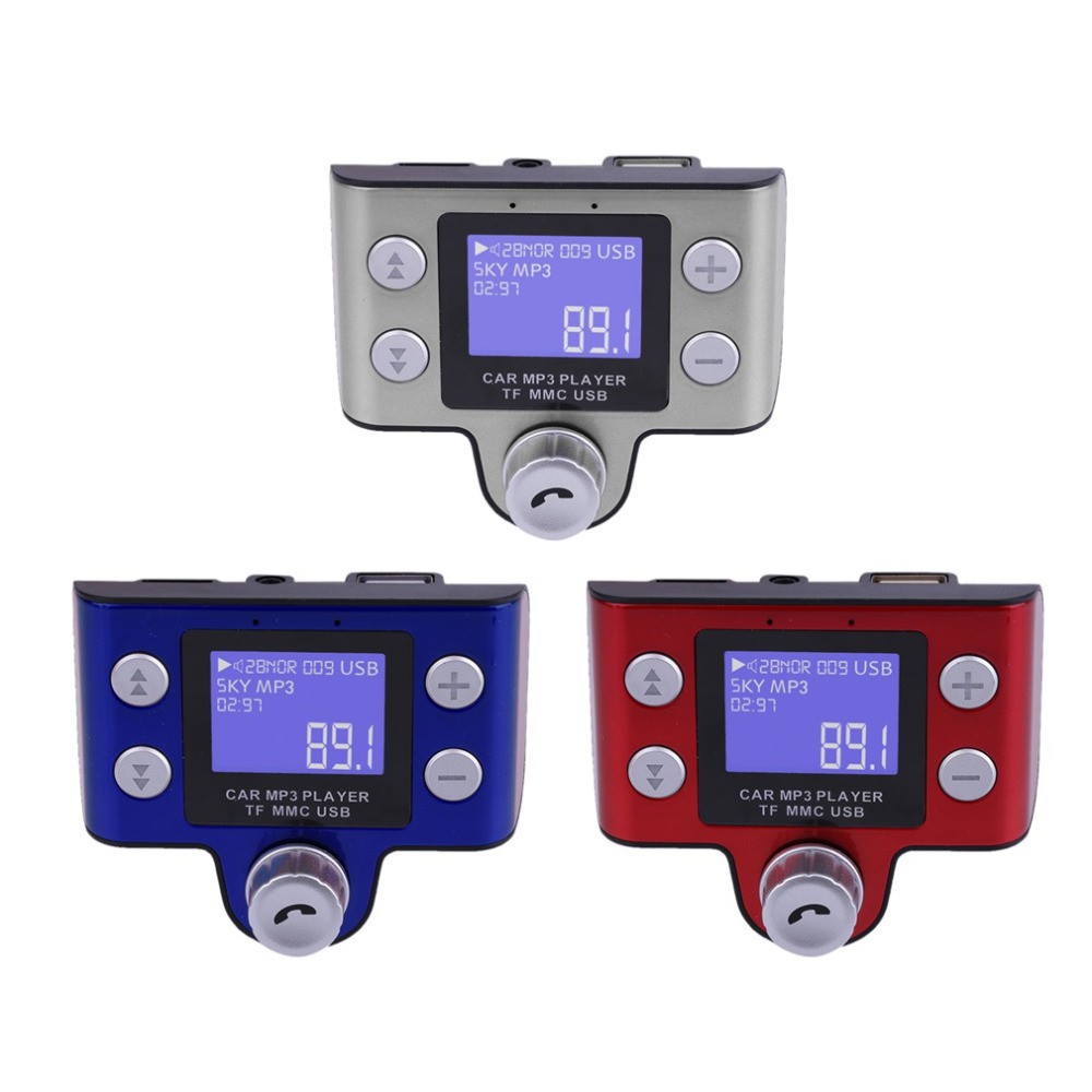 SO-650C 1.4 Inch LCD Display Car Kit FM Transmitter Compact Size Vehicle Music &amp; Talking MP3 Player