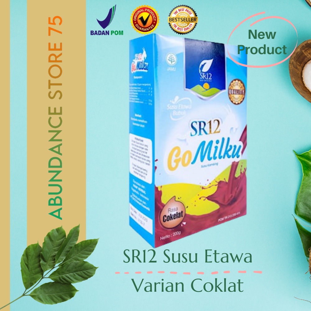 

SUSU ETAWA COKLAT SR12 200GR/GO MILKU KAMBING ETAWA AMAN BPOM