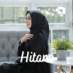 Bella Square Hijab Segiempat | Kerudung Laudya Pollycotton PART 2-Hitam