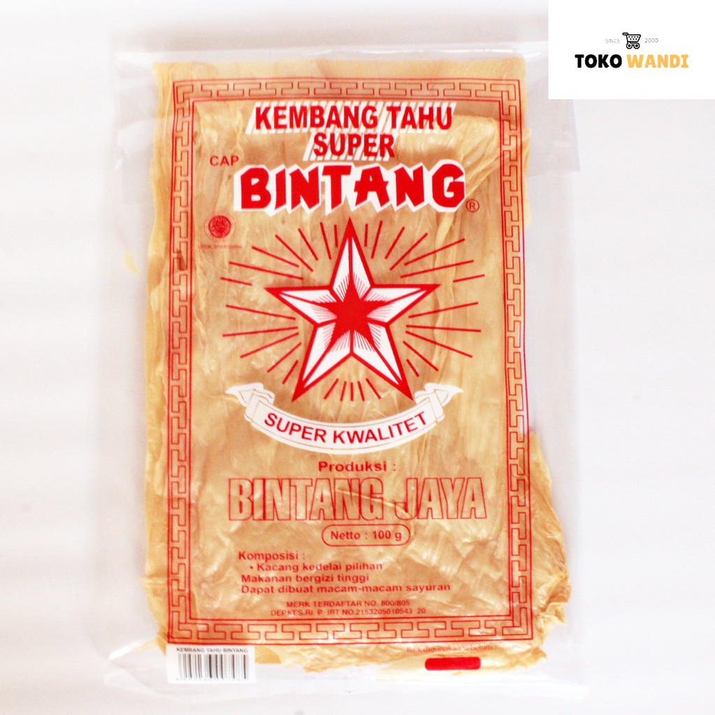 

KEMBANG TAHU BINTANG 100 GRAM