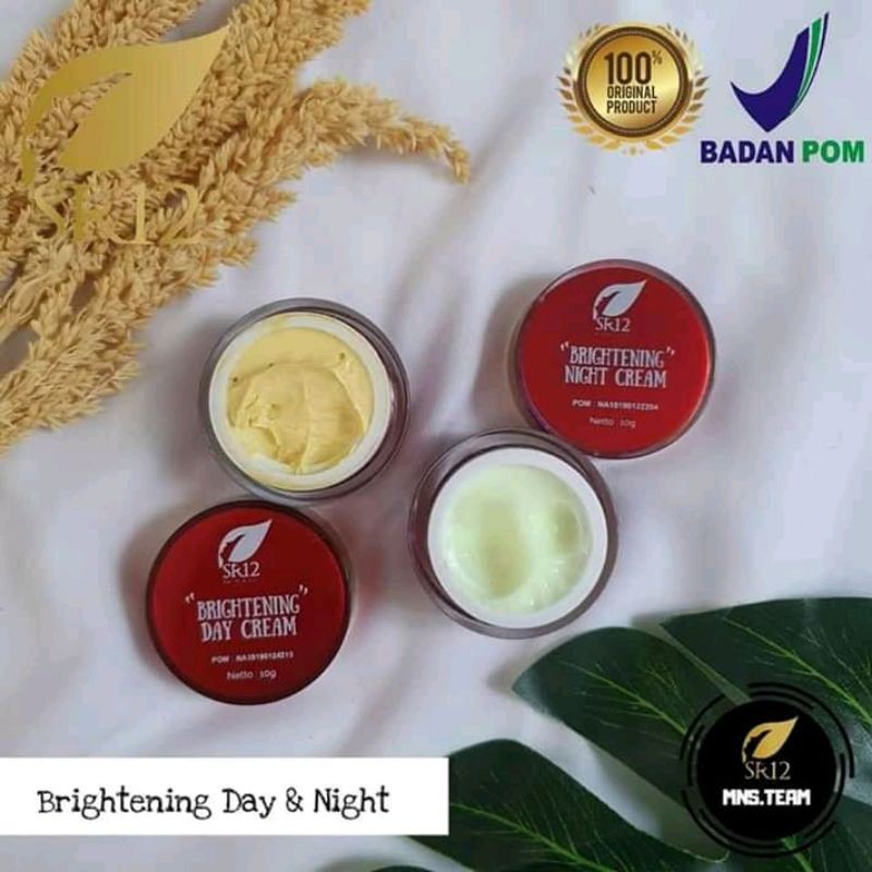 

[SUPER SALE] BRIGHTENING DAY & NIGHT CREAM SR12 | AMPUH MENCERAHKAN MUKA