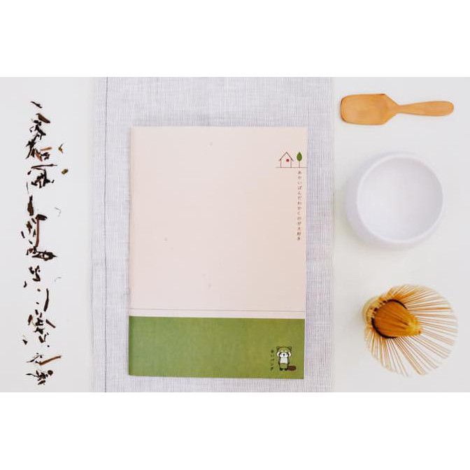 

BARU Buku Tulis Kakikomi - Character Notebook - Green